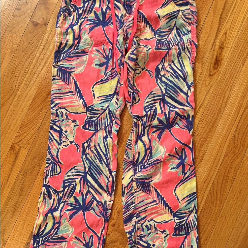 Lilly Pulitzer Vibrant. Bottoms. Linen.